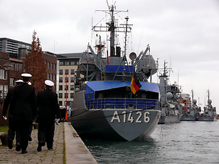 Image showing German Navy Ship