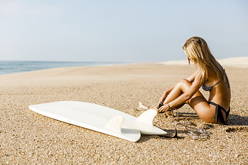 Image showing Ready to surf