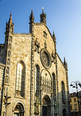 Image showing Como Cathedral facade