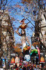 Image showing Fallas 2011, Valencia, Spain.