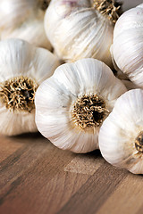 Image showing Bunch of garlic