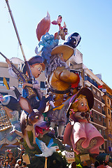 Image showing Fallas 2011, Valencia, Spain.