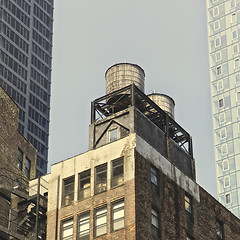 Image showing Water tank, NYC