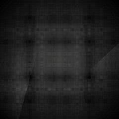 Image showing Black abstract dotted texture background