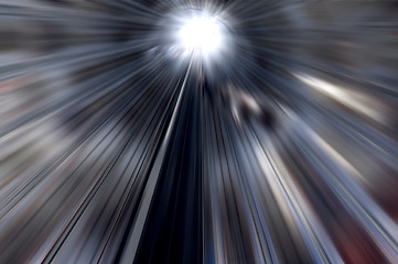 Image showing Light in tunnel