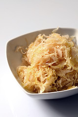 Image showing Traditional homemade sauerkraut