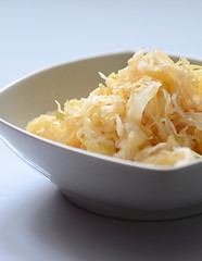 Image showing Traditional homemade sauerkraut