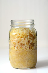 Image showing Traditional homemade sauerkraut