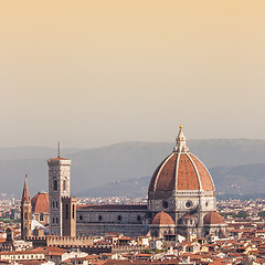 Image showing Florence Duomo view