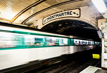 Image showing Paris Metro Station