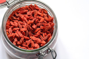 Image showing dried goji berries