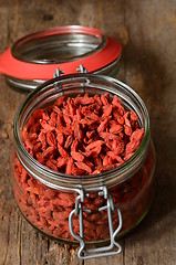 Image showing dried goji berries