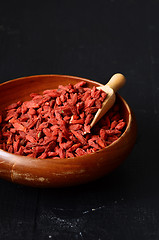 Image showing dried goji berries