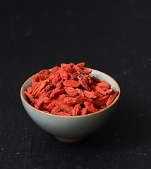 Image showing dried goji berries