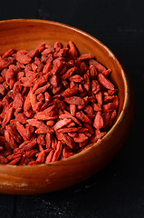 Image showing dried goji berries