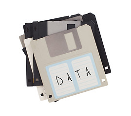 Image showing Floppy disk, data storage support 