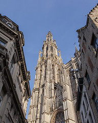 Image showing Cathedral of Our Lady in Antwerp, Belgium