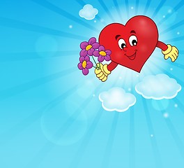 Image showing Stylized heart theme image 1