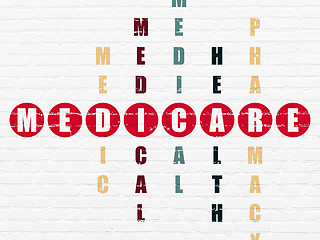 Image showing Health concept: Medicare in Crossword Puzzle