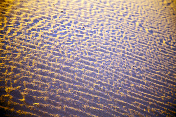 Image showing africa   brown sand dune     sahara  desert  