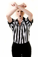 Image showing Woman referee