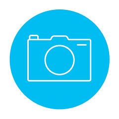 Image showing Camera line icon.