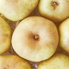 Image showing Retro looking Apples picture