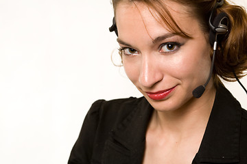 Image showing Telephone operator