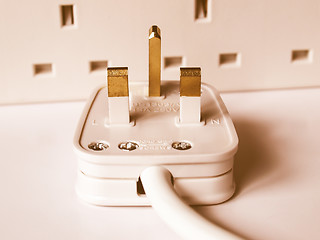 Image showing  British Plug vintage