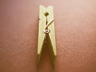 Image showing  Clothespin vintage