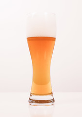 Image showing Retro looking Weizen beer