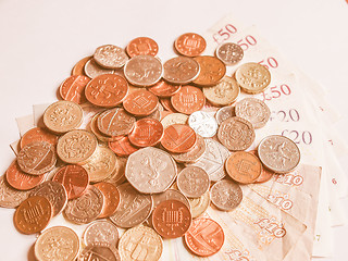 Image showing  British Pound vintage