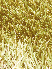 Image showing  Artificial grass vintage