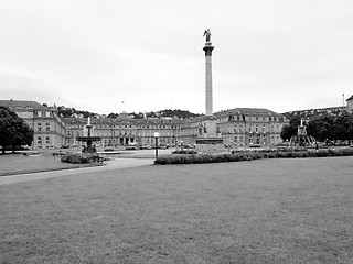 Image showing Schlossplatz (Castle square) Stuttgart