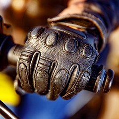 Image showing Motorcycle Racing Gloves