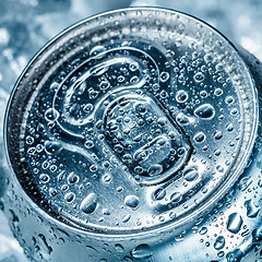 Image showing Can on ice