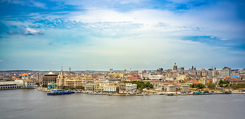 Image showing Panorama General view of Old Havana