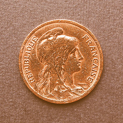 Image showing  Euro coin vintage