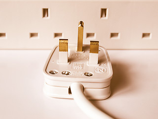 Image showing  British Plug vintage