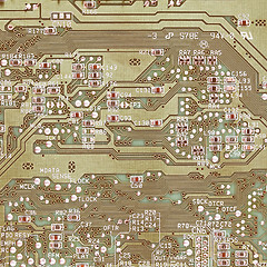 Image showing  Printed circuit vintage