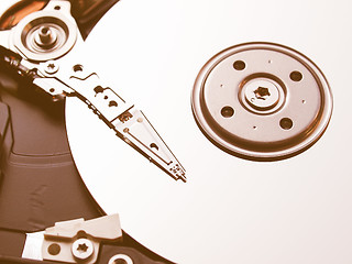 Image showing  Hard disk vintage