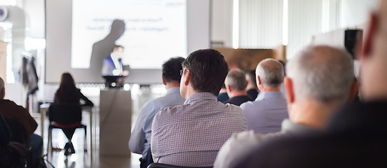 Image showing Audience in the lecture hall.