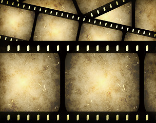 Image showing abstract filmstrip