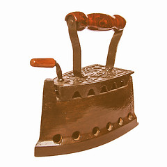 Image showing  Iron picture vintage