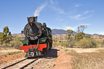 Image showing old steam train