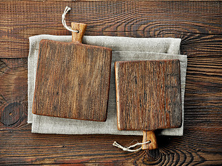 Image showing two wooden cutting boards