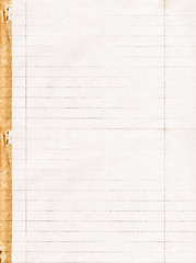 Image showing  Blank paper vintage