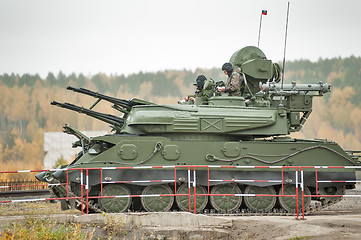 Image showing Antiaircraft missile system ZSU-23-4M4 Shilka-M4