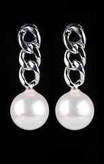 Image showing pearl Earrings