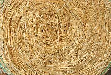 Image showing straw bale